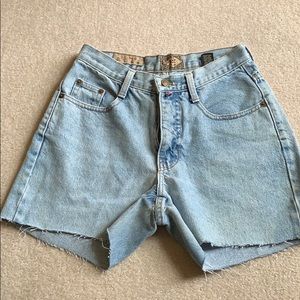 Lightly Used Light Washed Jean Shorts